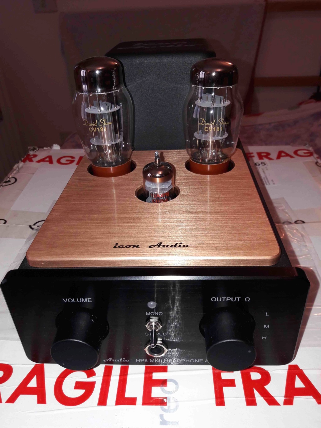 [ INSERZIONE CHIUSA-Venduto ] Grazie. ( VB ) Vendo Icon Audio HP8 MKII amplificatore cuffie.Immacolato ed in GARANZIA. 0115