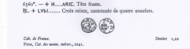 Obole Gauloise ou Monnaie médiévale 00128010