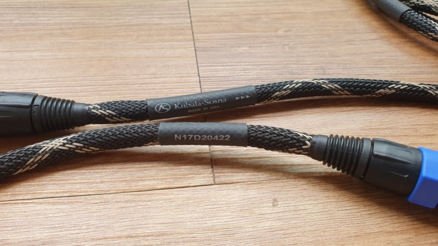 Kubala Sosna Anticipation Interconnect XLR Cable, 1.5m. Price Reduced 20200931