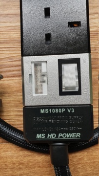 MS HD 6 way extension socket with surge protection- Sold 20200946