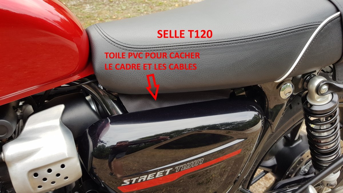 Adapter une selle de T120 sur Street twin - Page 2 2019-029