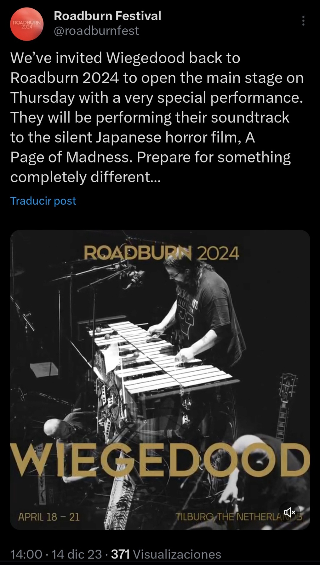 ROADBURN 2024 - Khanate, Blood Incantation, The Jesus and Mary Chain, Agriculture, Chelsea Wolfe, Fluisteraars and more... :) - Página 2 Screen13