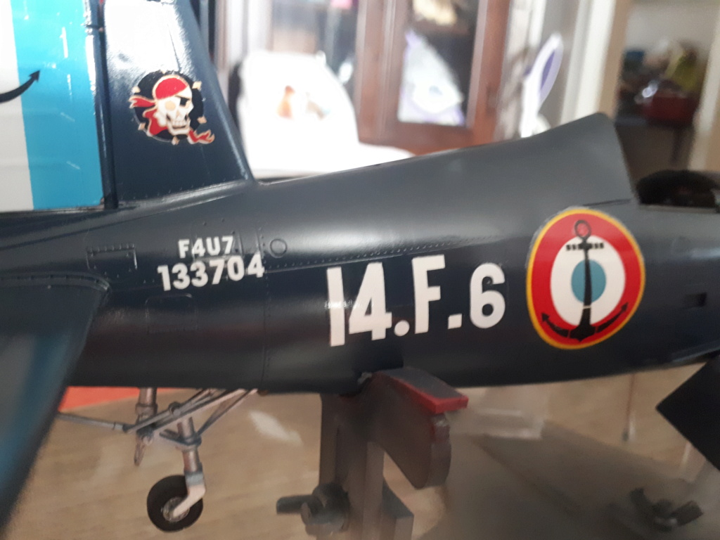 [Trumpeter] Chance Vought F4U-7 Corsair  (14F6 aéronavale)  1/32 20230121
