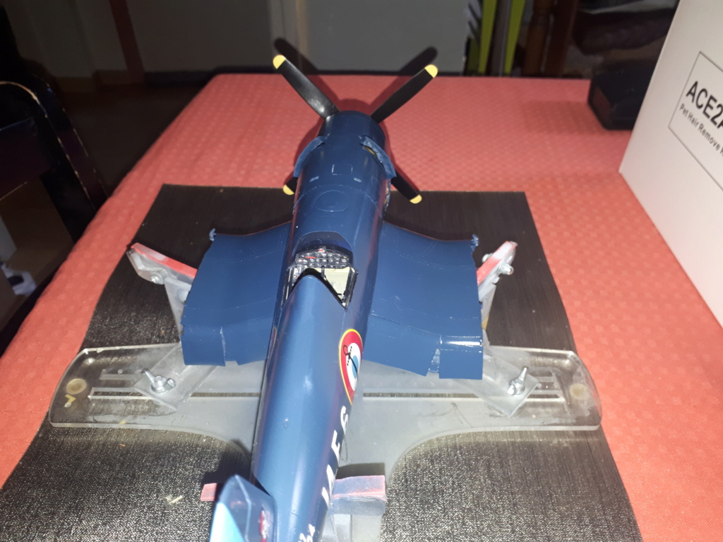 [Trumpeter] Chance Vought F4U-7 Corsair  (14F6 aéronavale)  1/32 20230124