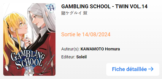 [PLANNING DES SORTIES MANGA] Aout 2024 A211