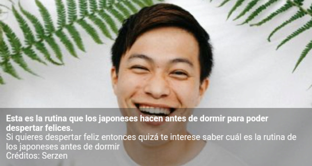 La rutina de los japoneses para despertar felices y con energía Scree371