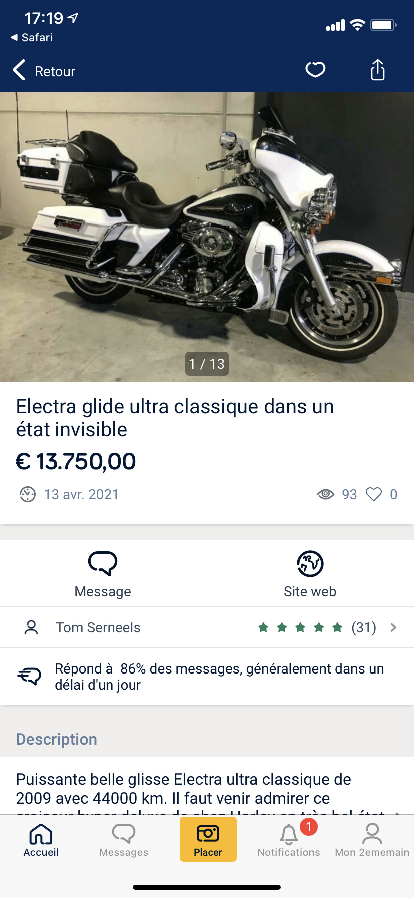 site d'annonce automobile belge