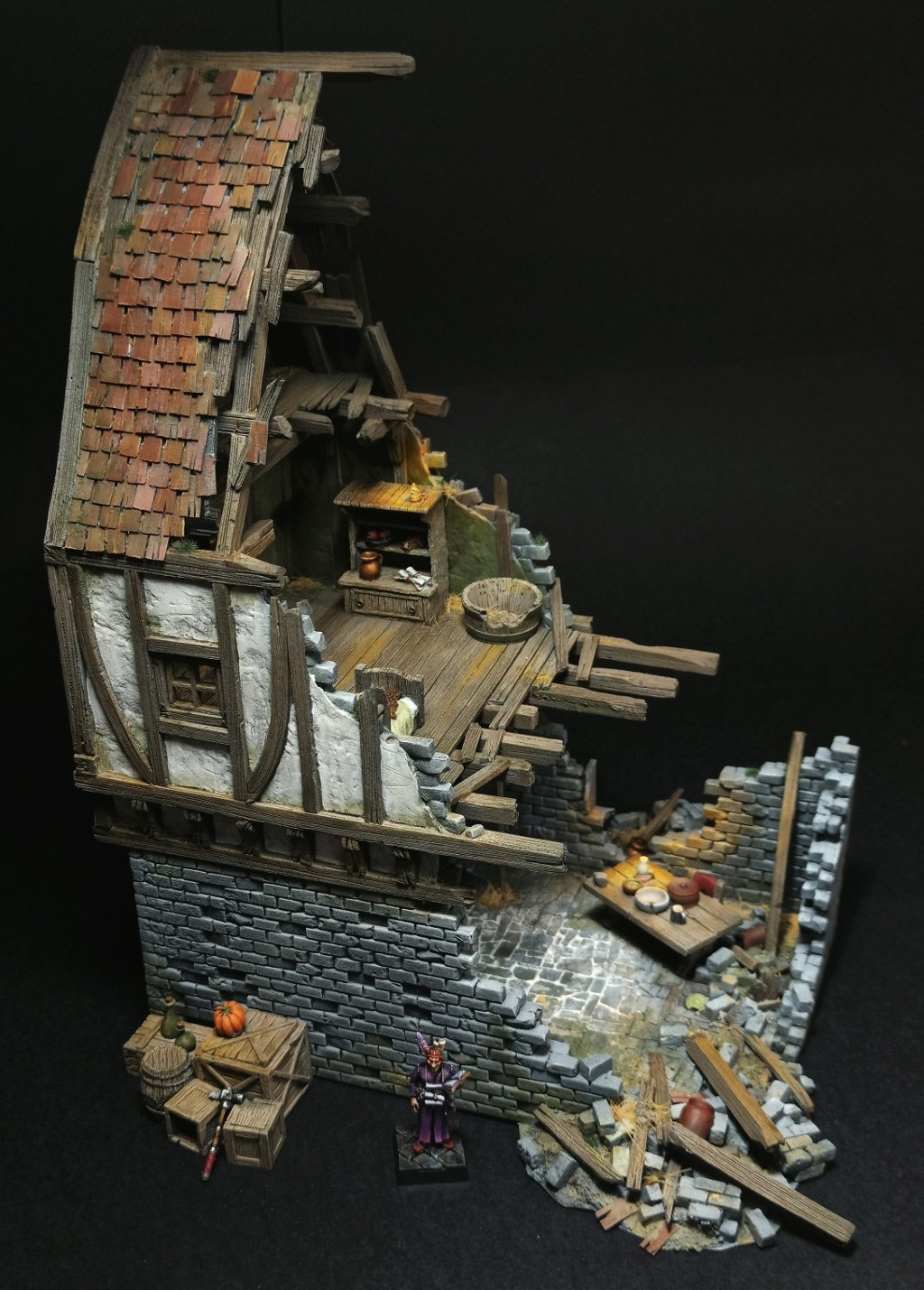 My project on Mordheim Table.  410