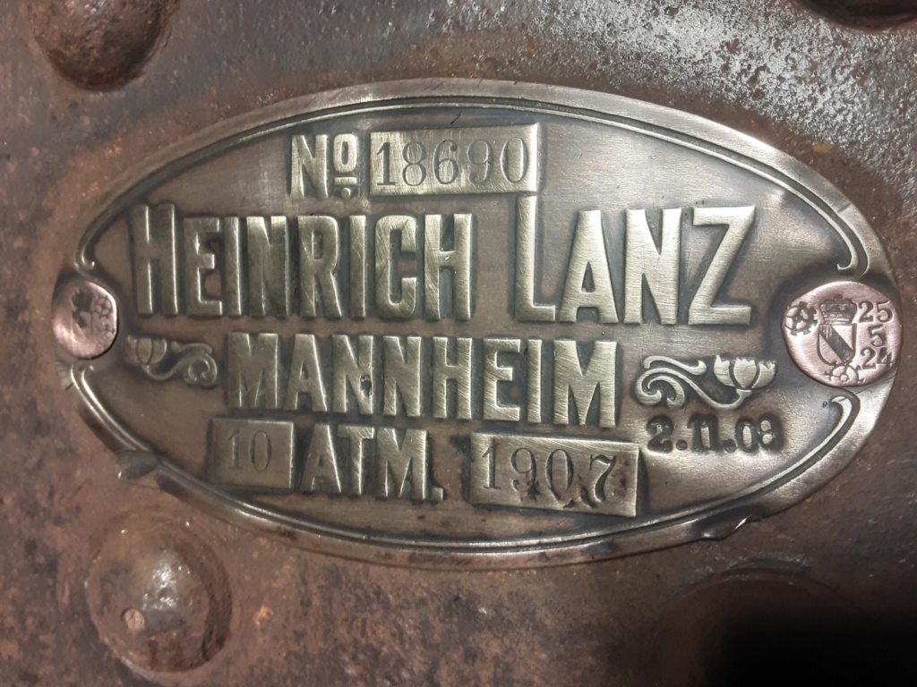 machine à vapeur HENRICH LANZ 1907 Restauration - Page 3 20220140