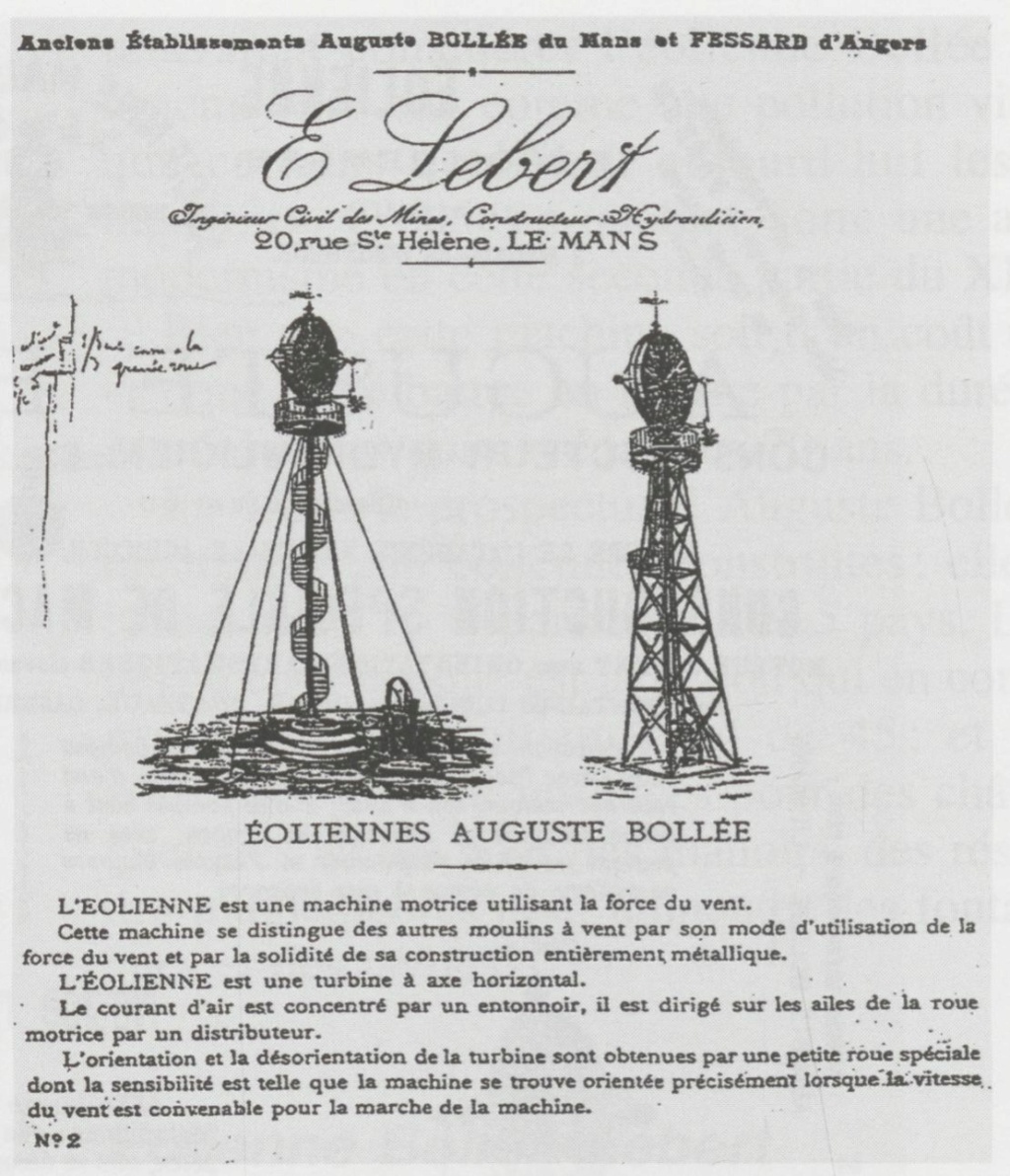 Histoire de mon éolienne Bollée Bullet10