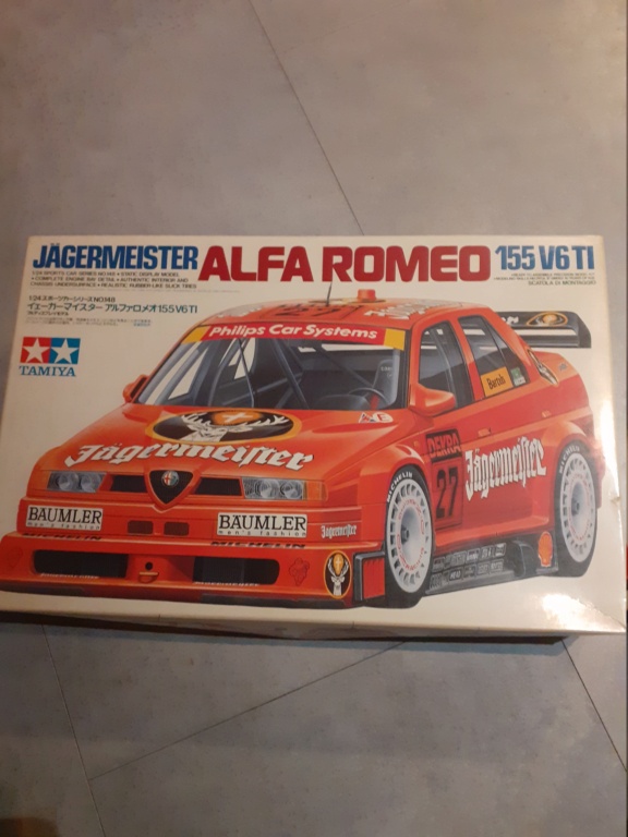 Alfa Roméo 155 v6 ti  jagermeister  (Tamyia) TERMINÉ   20240344