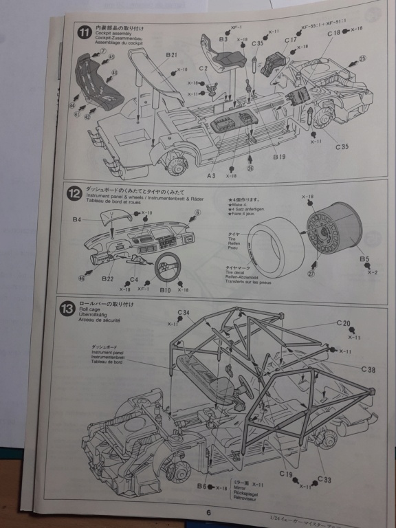 Alfa Roméo 155 v6 ti  jagermeister  (Tamyia) TERMINÉ   20240350