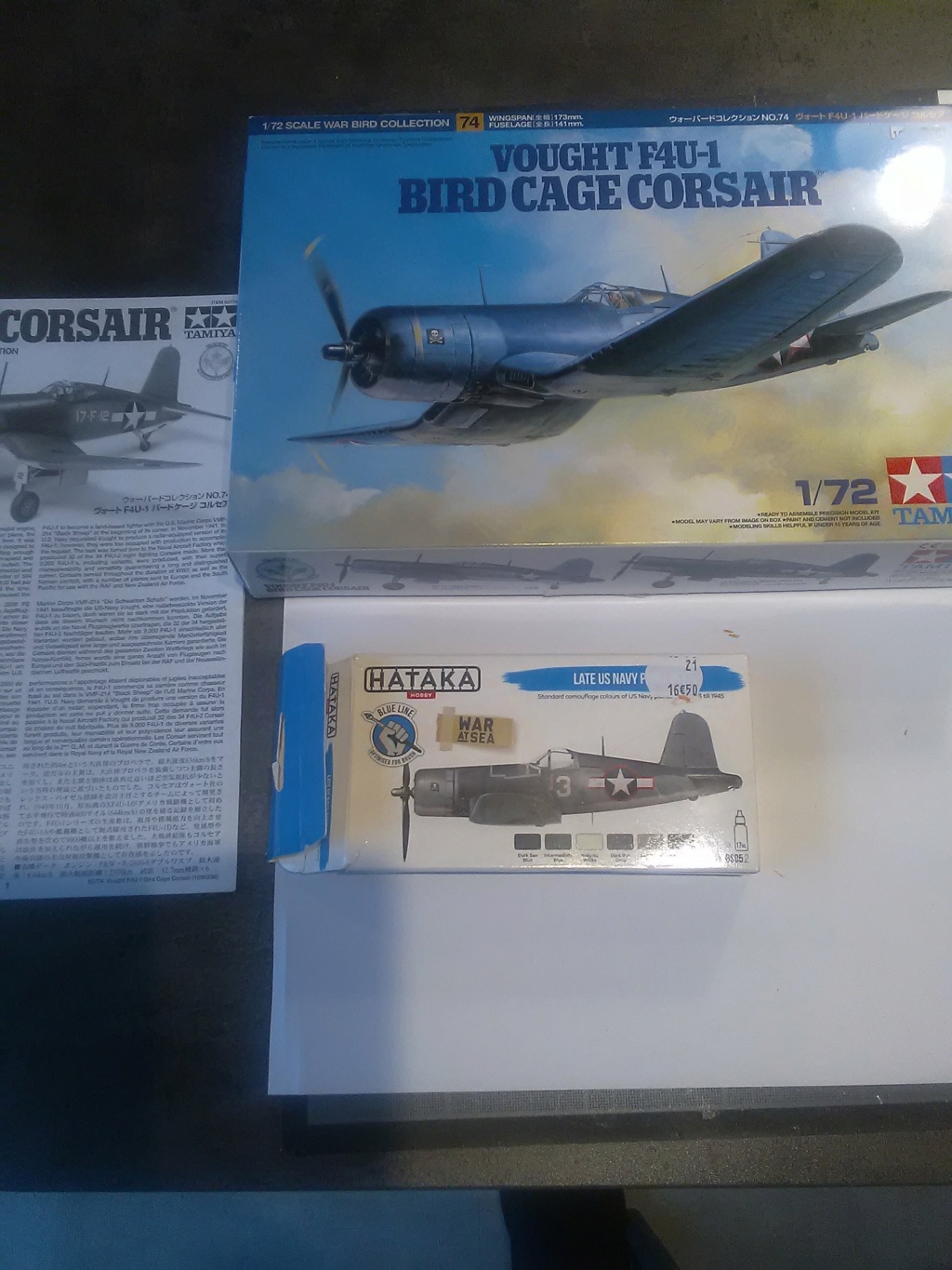 [tamiya] Vought F4U-1 Corsair birdcage  Img_2312