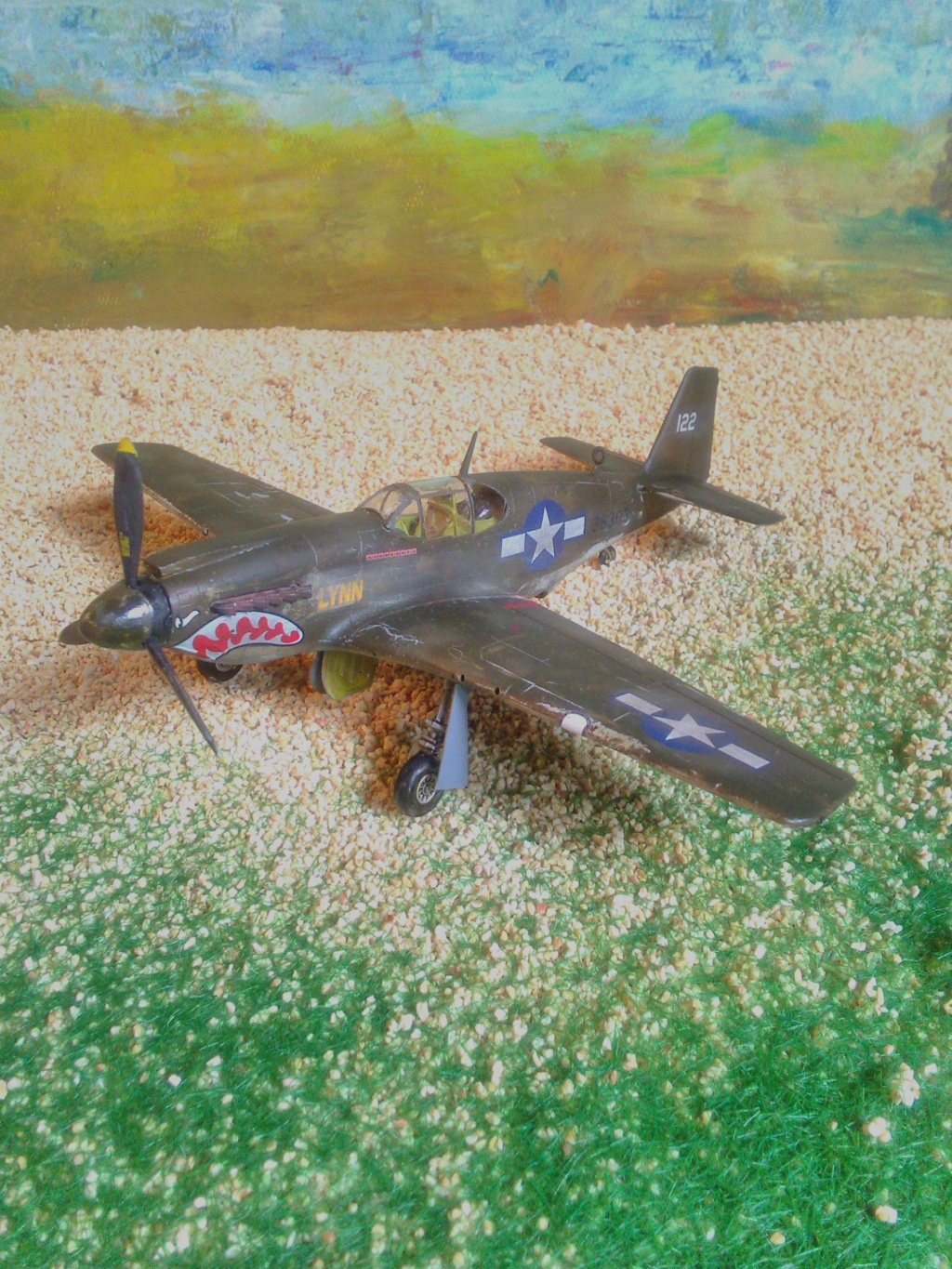 [Italeri] P51A Mustang ....... Fini  - Page 2 Img_2415