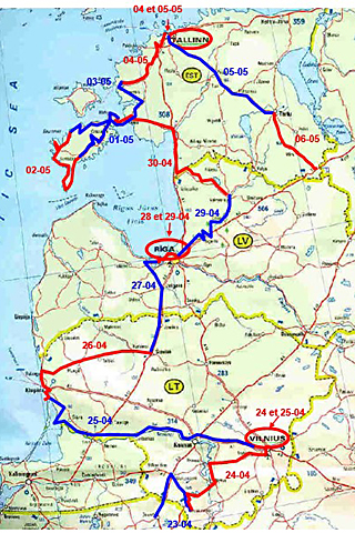 2003 : Les Pays Baltes en Camping-car 4x4 01t10