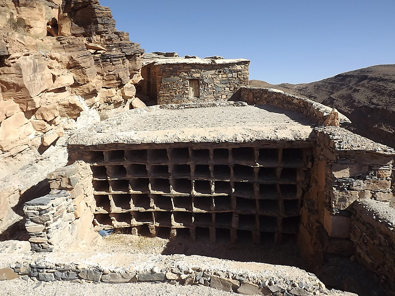 Maroc: visiter les greniers collectifs au Sud de l'Atlas Dscf0611