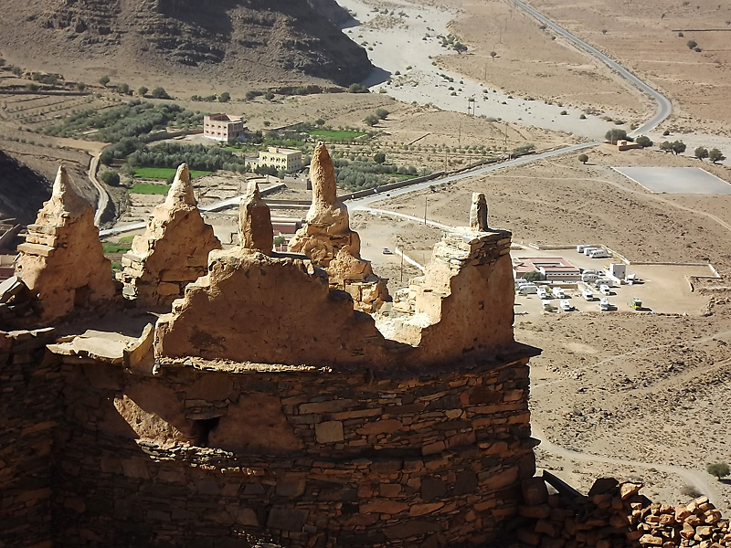 Maroc: visiter les greniers collectifs au Sud de l'Atlas Dscf0614