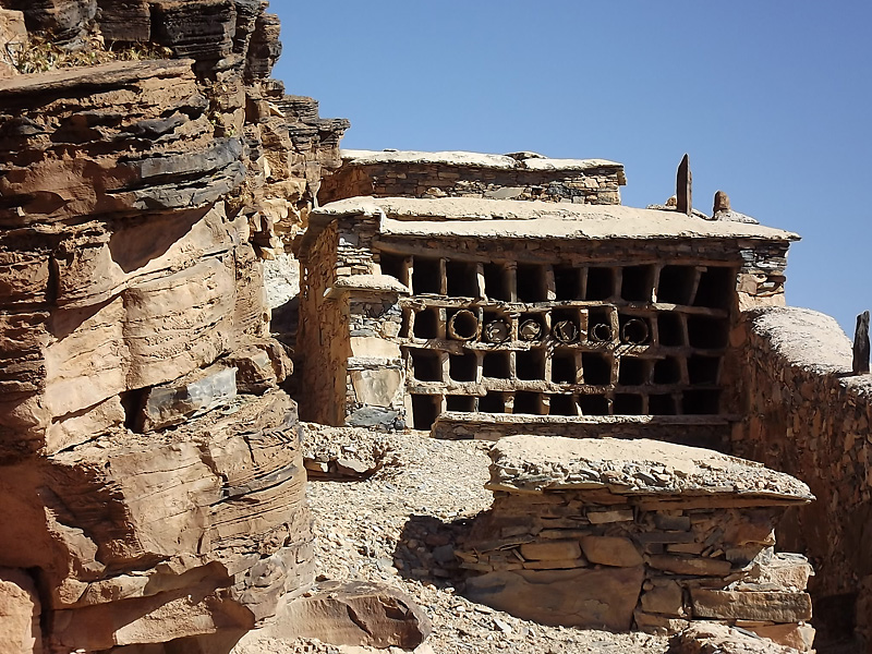 Maroc: visiter les greniers collectifs au Sud de l'Atlas Dscf0615