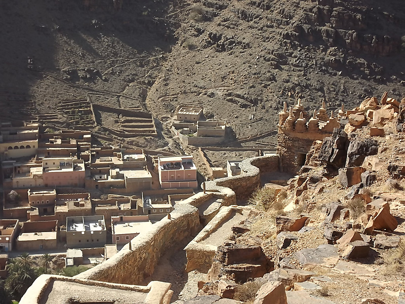 Maroc: visiter les greniers collectifs au Sud de l'Atlas Dscf0624