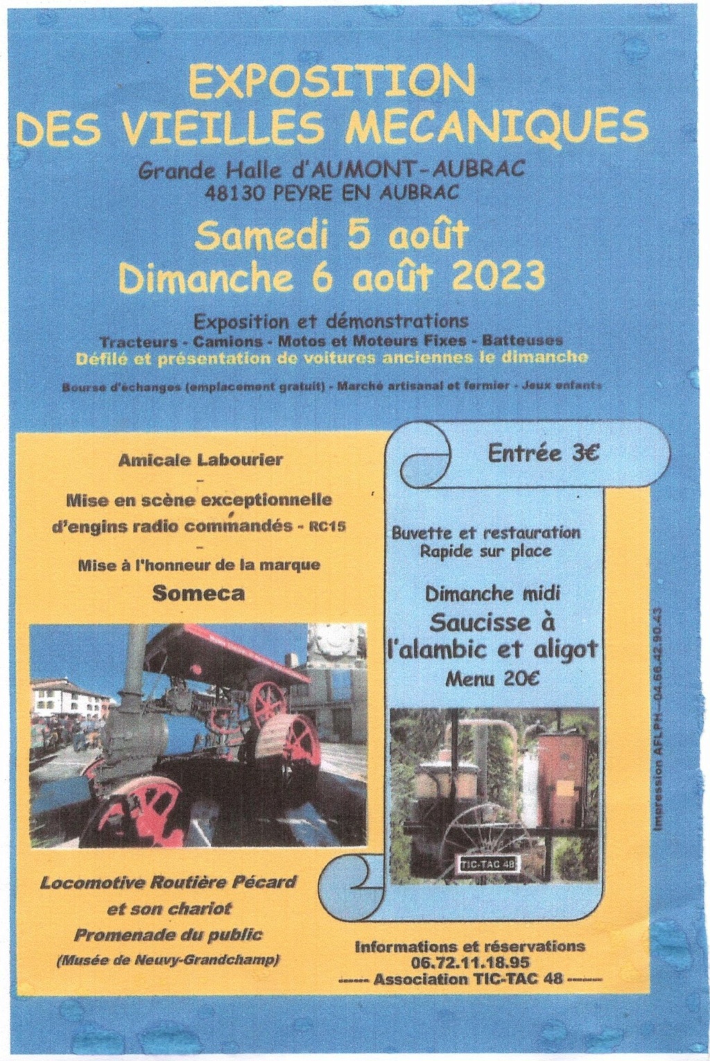 48 - AUMONT-AUBRAC Vieilles mécaniques 5 et 6 Août 2023 00000228