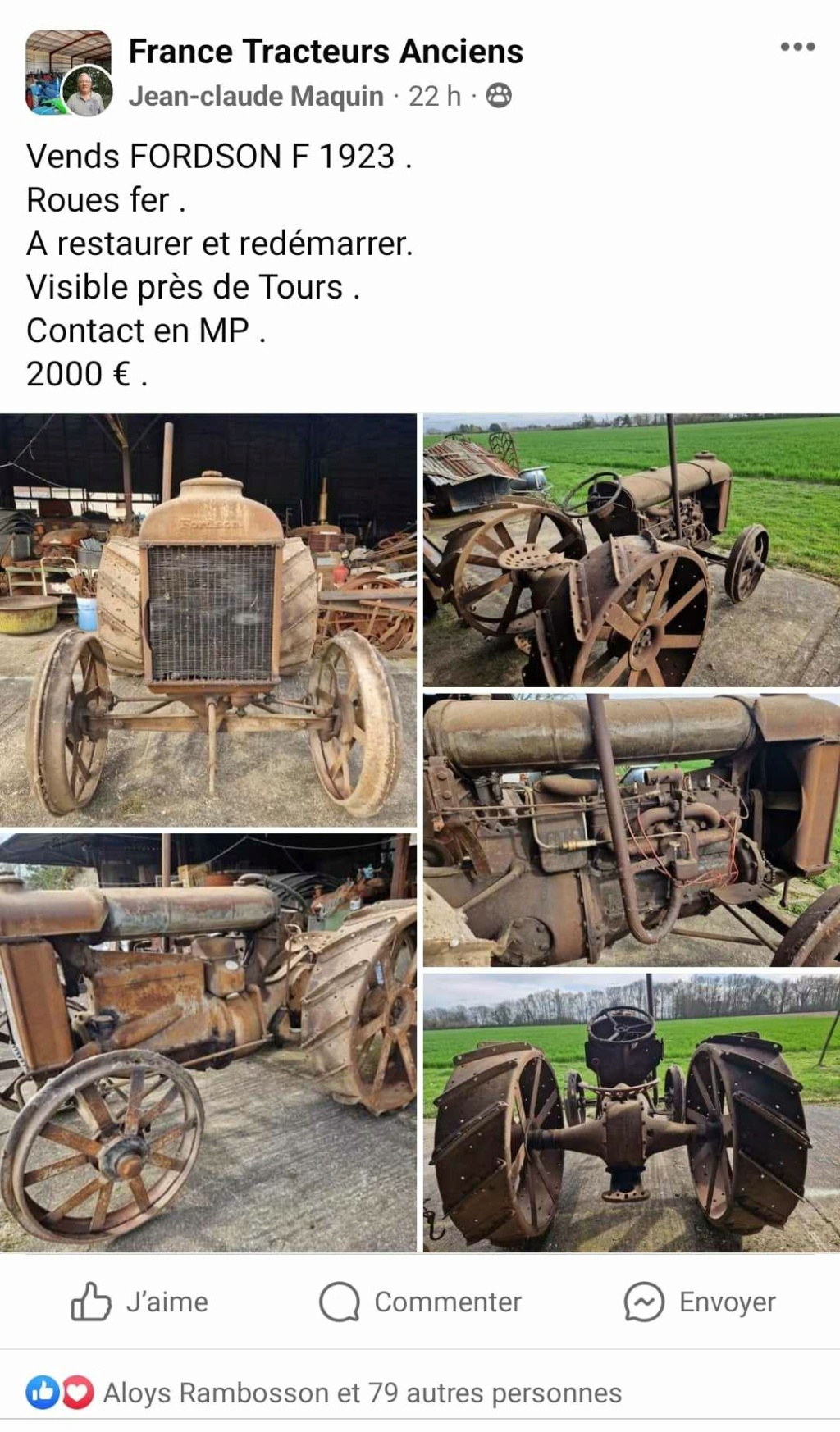 recherche fordson model F 00000263