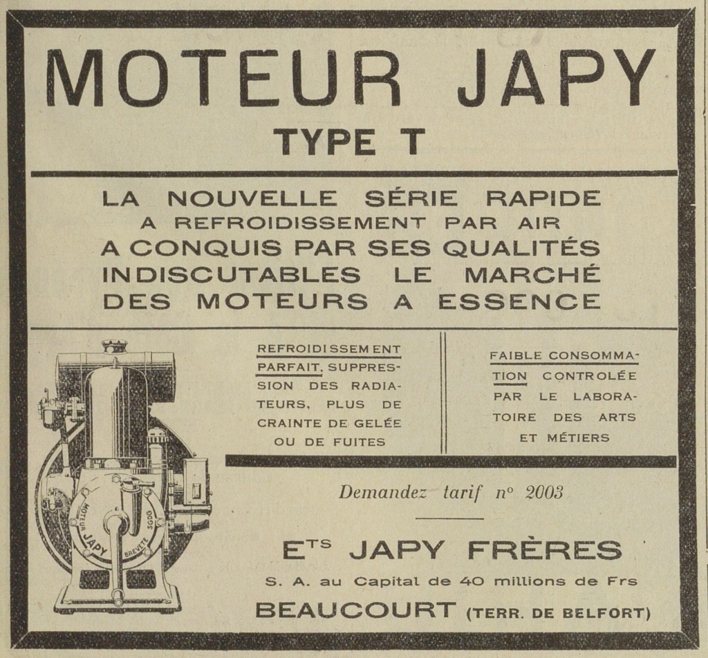 JAPY... les moteurs fixes - Page 4 00000542