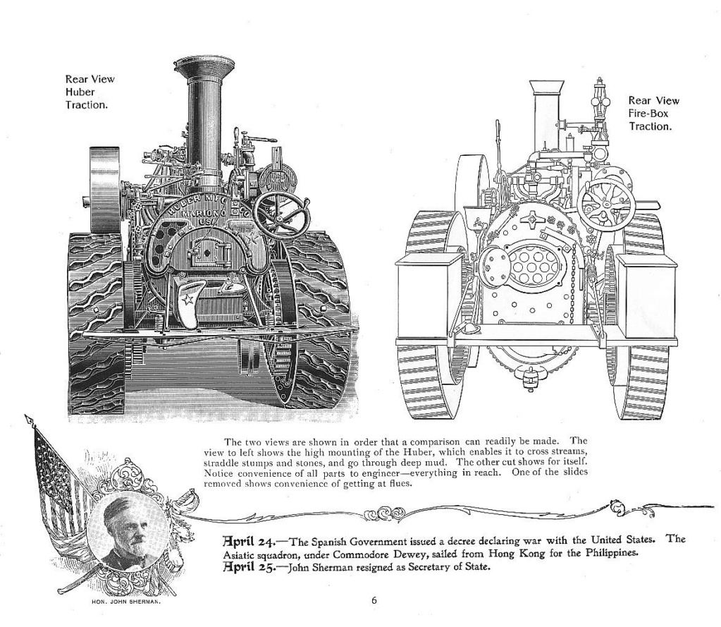 HUBER tracteurs à vapeur 29914-43