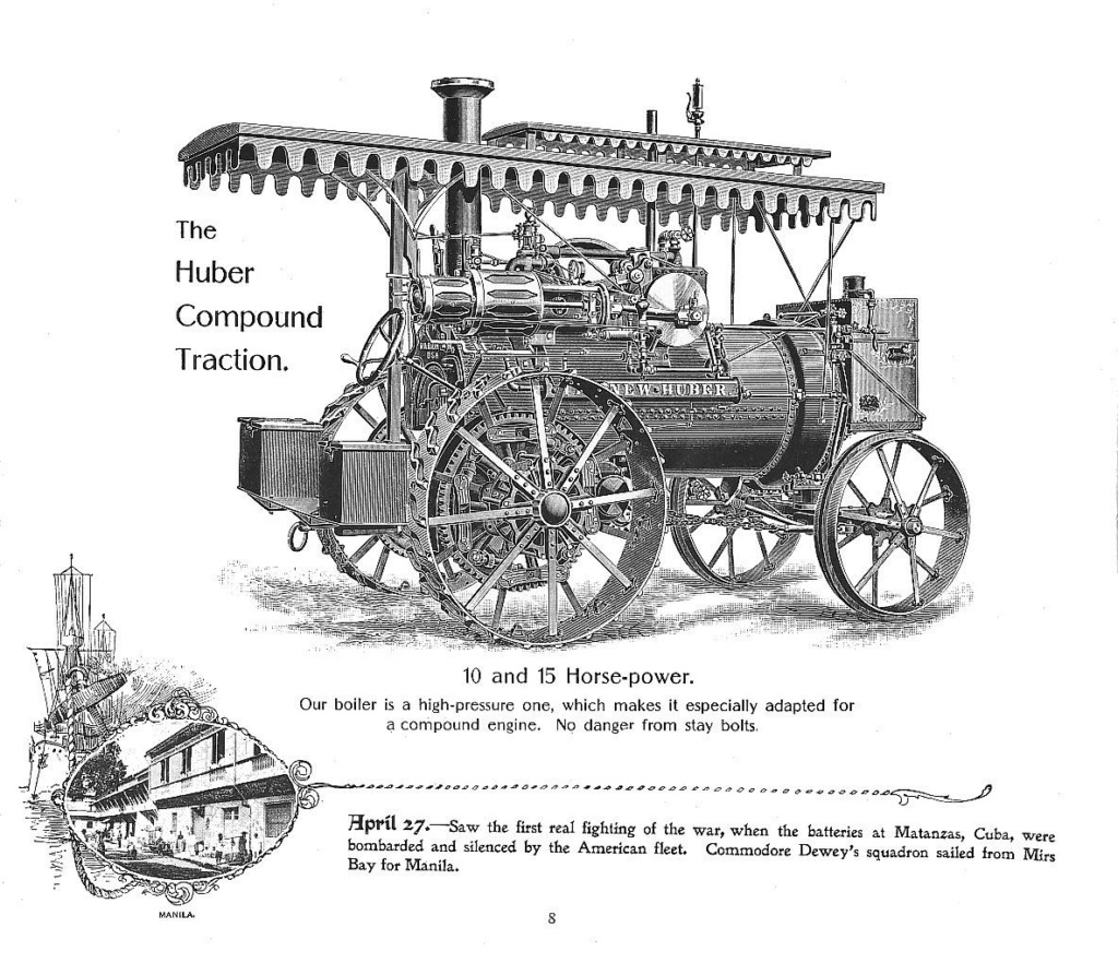 HUBER tracteurs à vapeur 29914-44