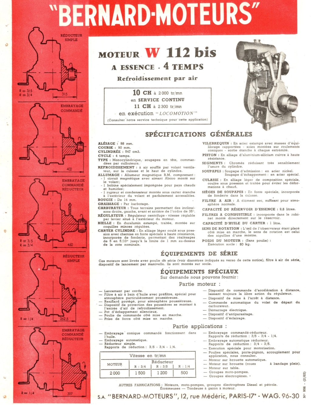 BERNARD-MOTEURS W112 - W112 Bis  Img20394
