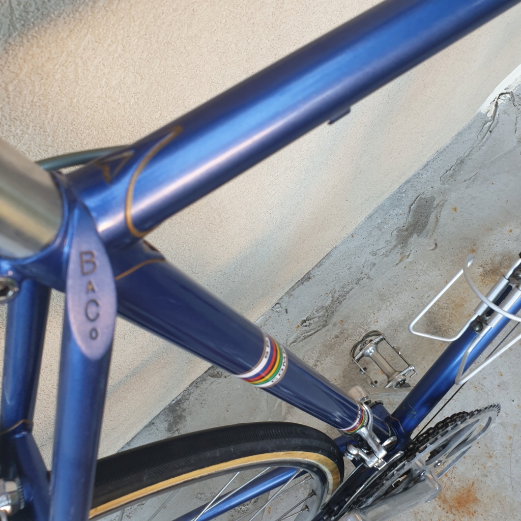 J'ai récupéré un vélo P. Schoor, cadre BaCo, équipement Campagnolo, Citelli, T.A. 20220711