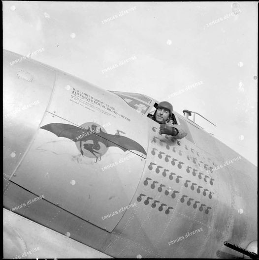 Les casquettes en Toile dans l'Armée de l'Air 1943/1953 B_2_fa10