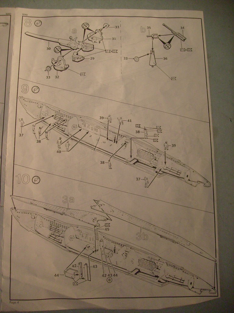U-Boot U 47 avec interieur [Revell 1/125°] S7304665