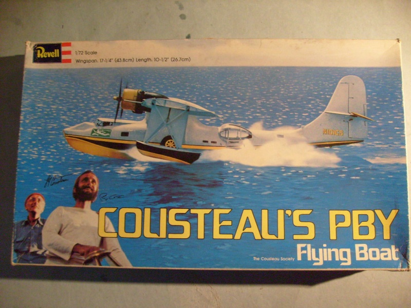 [REVELL] CONSOLIDATED CATALINA PBY Equipe COUSTEAU 1/72ème Réf H576 S7305022