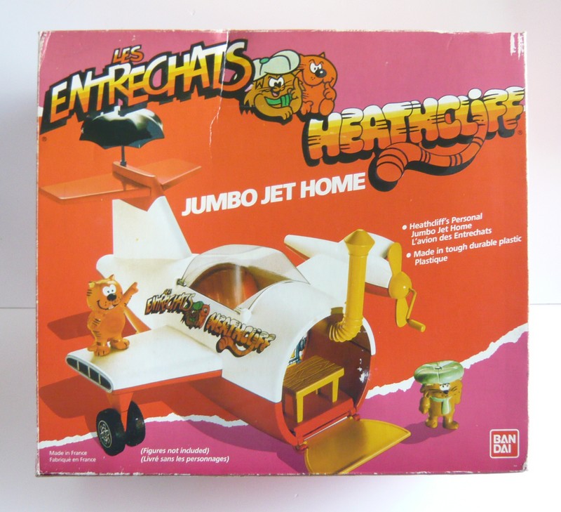 Les Entrechats Heathcliff BANDAI D.I.C 1984 Entrec27