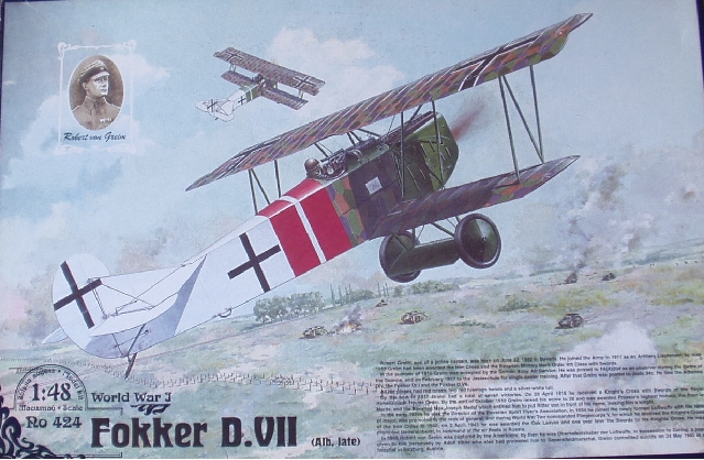 [Eduard] Fokker D VII "Dual combo" Box_ar11