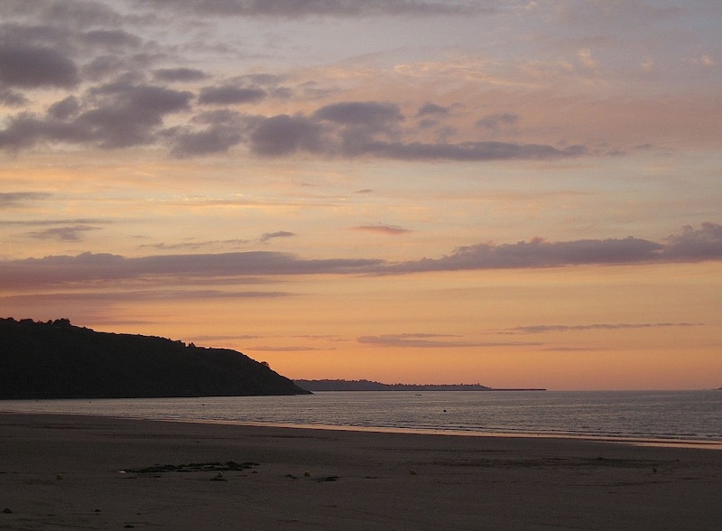 coucher de soleil hier soir plage des Rosaires (22) Img_0011