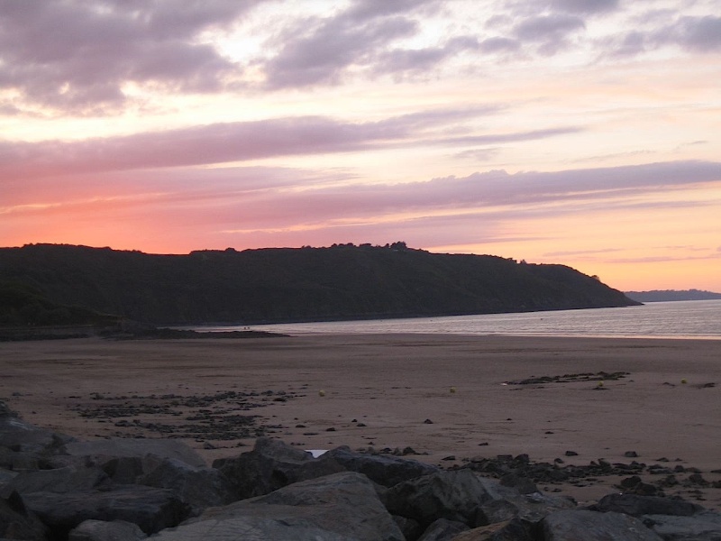 coucher de soleil hier soir plage des Rosaires (22) Img_0012