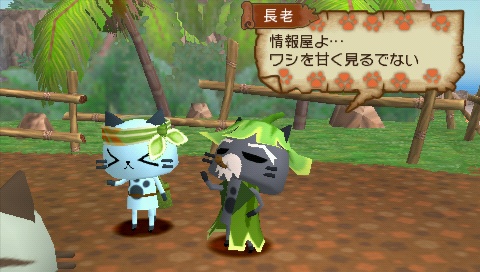 Monster Hunter : Nikki pokapoka : Airu Village, screen+desc' Snap1215