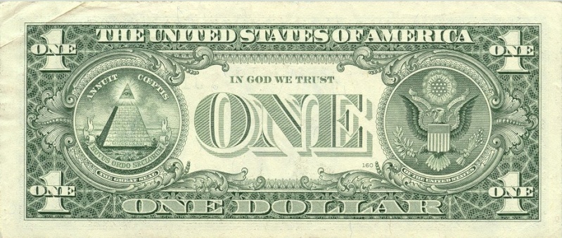 billet d’1 dollar et le nouveau ordre mondial  1dolla10