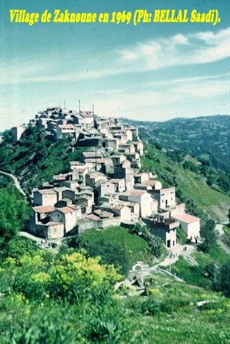 Village de Zaknoune en 1969 Villag34