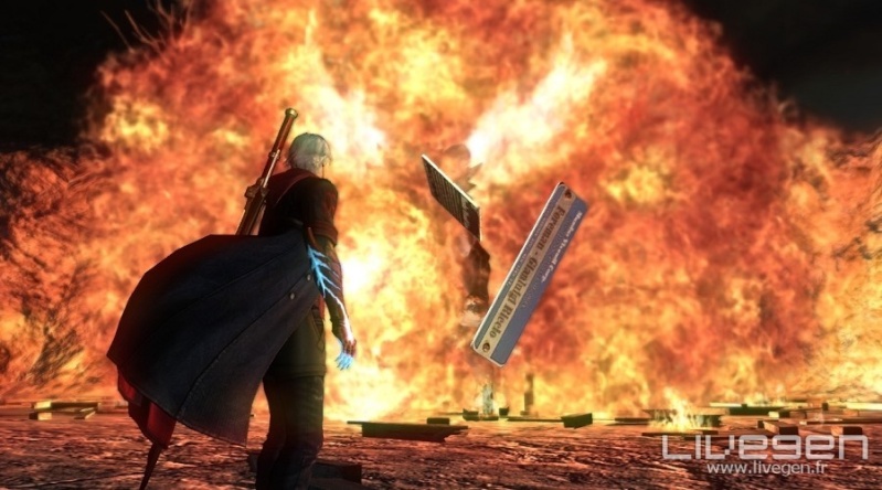 Des images tout feu tout flamme pour Devil May Cry 4 00000772