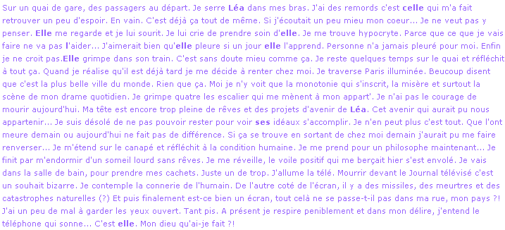 Les articles pour le 13ème journal. Journa11