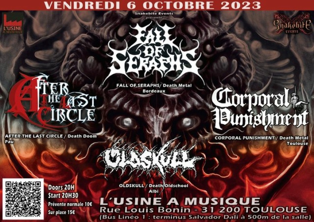 [TOULOUSE - 06/10/2023] FALL OF SERAPHS x CORPORAL PUNISHMEN 37476510