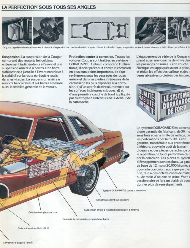 Brochures Ford & Mercury en francais 1978co16