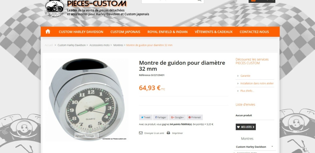 montre sur guidon Screen14