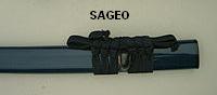 Les diffrentes parties du sabre Sageo10