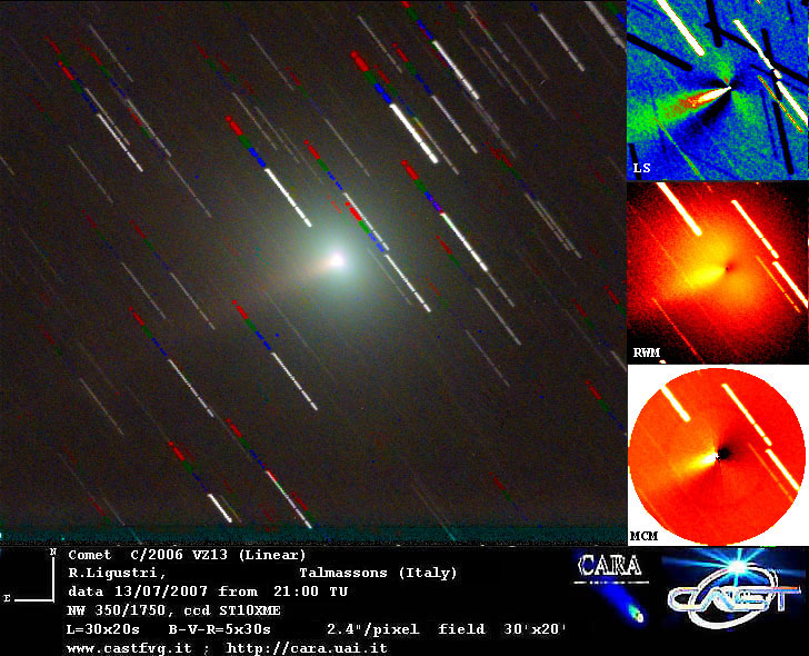 Observer la comete C/2006 VZ13 C2006v10