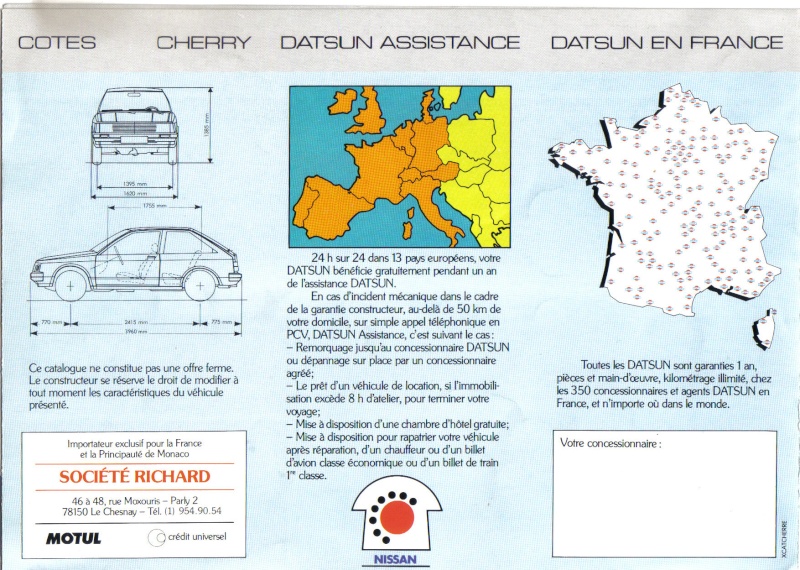 TOPIC OFFICIEL NISSAN CHERRY N12 et N12 TURBO! & N12 PUL Cherry16