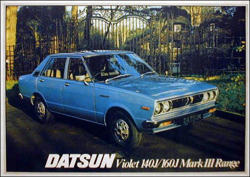 Topic officiel DATSUN VIOLET 140J & 160JSSS type LA10/PA10 Datsun14