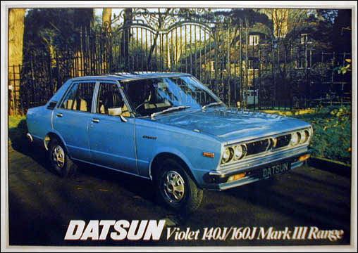 Topic officiel DATSUN VIOLET 140J & 160JSSS type LA10/PA10  Datsun14